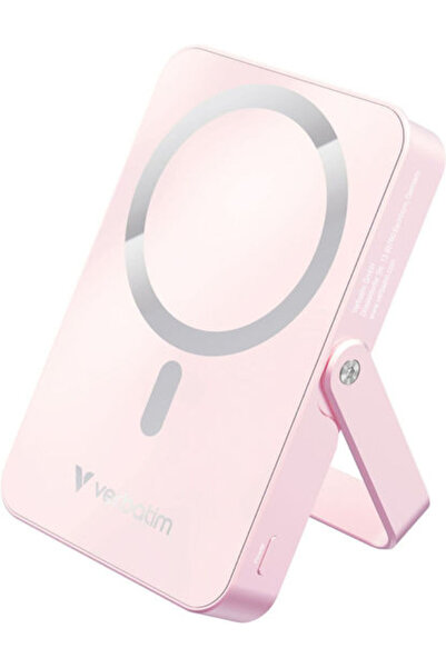Verbatim Charge n Go MagSafe Power Bank 10000mAh 15W με USB-C Power Delivery Ροζ