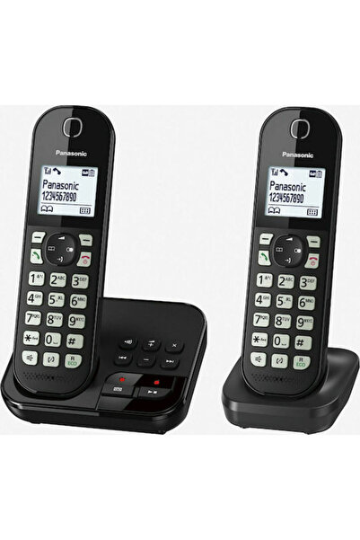 PANASONIC KX-TGC462GB Ασύρματο Τηλέφωνο Μαύρο