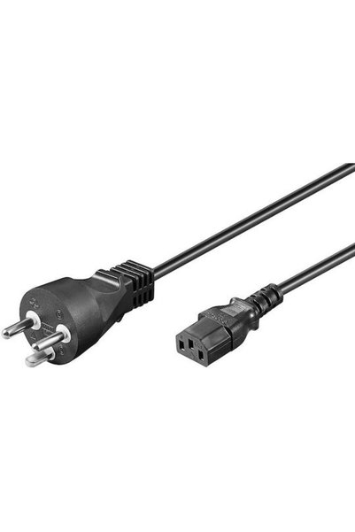 MicroConnect Καλώδιο τροφοδοσίας Dk 5.0μ IEC320 Μαύρο H05VV-F 3Gx1mm2