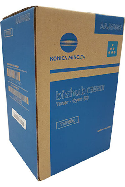 KONICA MINOLTA TNP-80M Γνήσιο Τόνερ Εκτυπωτή Λέιζερ Ματζέντα 9000 Σελίδες (AA...