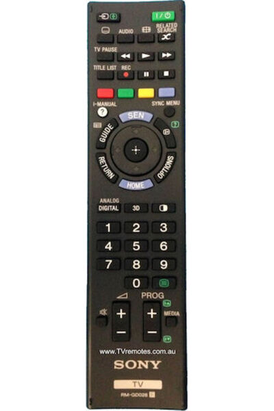 Sony Συμβατό Τηλεχειριστήριο RM-GD028 RM-GD028 για Τηλεοράσεις
