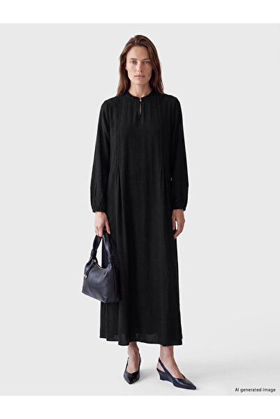 LC Waikiki I Dik Roba Collar Ruffle Flared Dress from Freezen Store