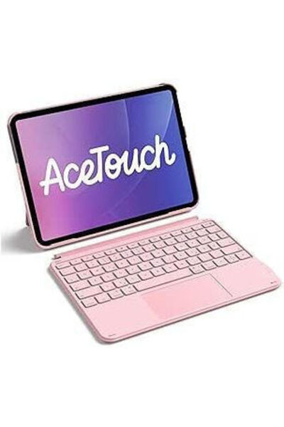 inateck Acetouch Kb04122 Ροζ Αποσπώμενη Θήκη Πληκτρολογίου για Ipad Air Pro 1...