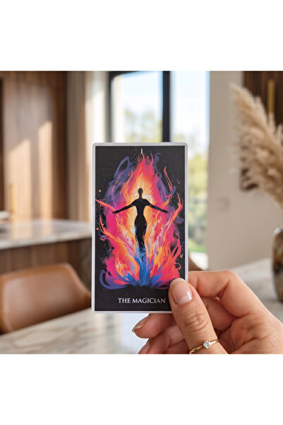 europaking AUREVION Tarot Kartı Destesi 78 Kart İngilizce Modern Kozmik ve So...