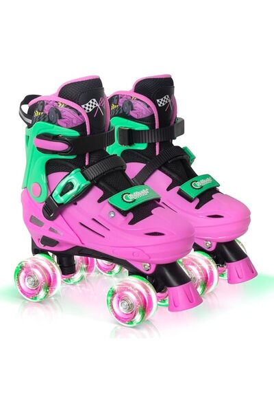 GENERAL Nattork Adjustable Roller Skates for Kids Boys Girls- Teen Youth Age ...