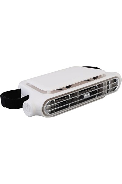 Asixxsix Portable Vehicle Bladeless Fan, 3000mah Battery Powered Car Mounted ...