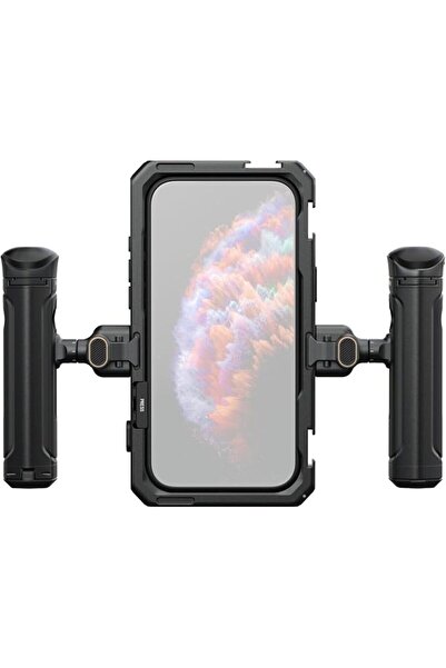 SmallRig طقم قفص فيديو للهاتف مزدوج الاستخدام باليد لهاتف آيفون 17 برو ماكس، ...