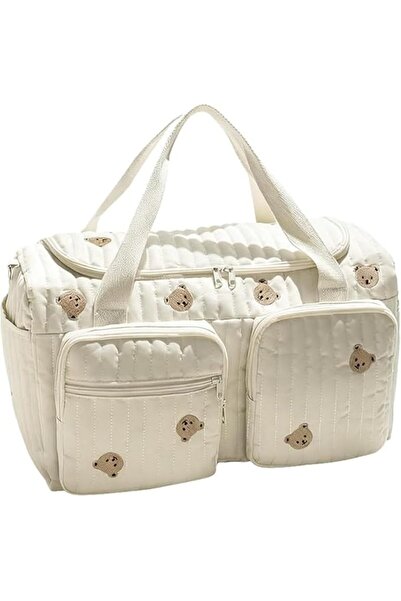 Generic Cartoon Bear Diaper Bag with Compartment