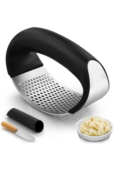Generic Manual Garlic Press & Crusher Manual Hand- Operation, Garlic & Ginger...