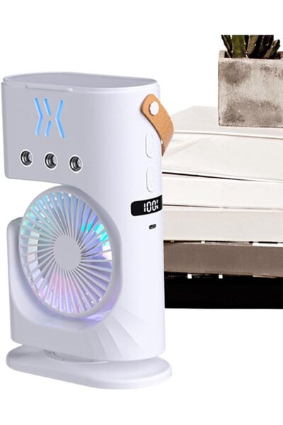 STARSTAR Spray Fan - Mini Air Cooler - Personal Cooling - Three Fan Speeds - ...
