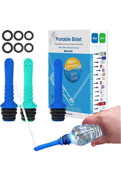 EXCEFORE 3Pcs Portable Bidet for Toilet, Travel, or Camping, Handheld Camping...