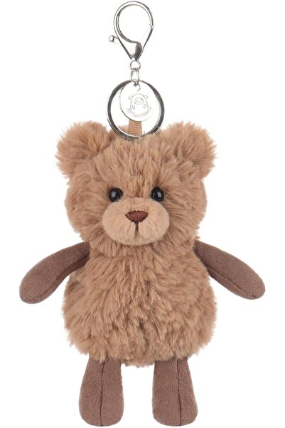 Apricot Lamb Summer Bear Cute Keychain, Soft Stuffed Plush Keychain Toys for ...