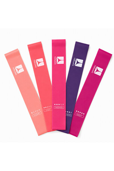Rebuwo 5-Stage Pilates and Exercise Resistance Band