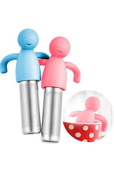 Bukela 2 Pcs Mesh Tea Strainer, Tea Filters for Loose Leaf, Cute Fine Mesh St...