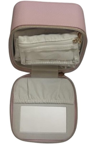 Lolalet Travel Jewelry Case for Women, Compact Jewelry Organizer with 8 Indiv...