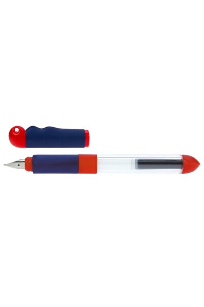 SCHNEIDER Stilou Base Kid (Tip A - Incepator) - Corp Albastru/Rosu