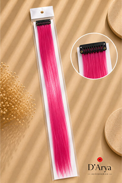 Darya D’Arya Snap-On Colorful Hairpiece 40-50 cm Children Young Women Hair Ac...