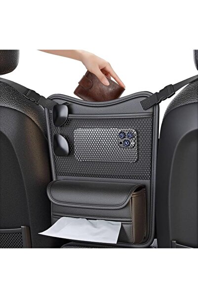 Aputue Car Organizer Storage Between Seats, Heavy-Duty Water-Resistant Multi-...