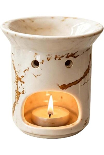 Generic Ceramic Essential Oil Burner & Wax Melt Warmer, Multi-Functional Arom...