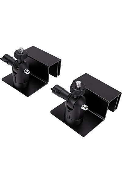 ViaGasaFamido 360 Degree Adjustable Solar Panel Gutter Mount for Ring Black A...