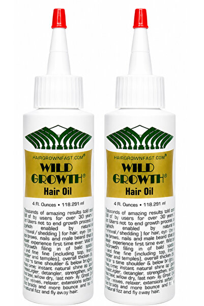 WILD GROWTH hair oil 2 bottles