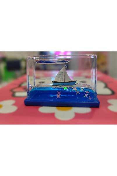 ada çanta kırtasiye Gemi Figürlü Küçük Boy Sulu Batmayan Dekoratif Süs ( 5cm ...