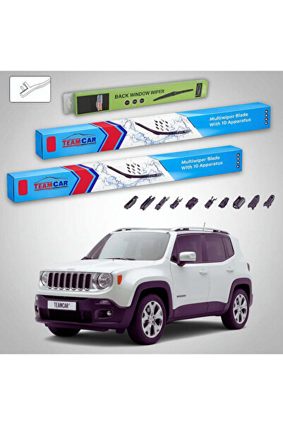 TEAMCAR Υαλοκαθαριστήρες Jeep Renegade BU 2014-σήμερα |   Σετ Εμπρός και Πίσω...
