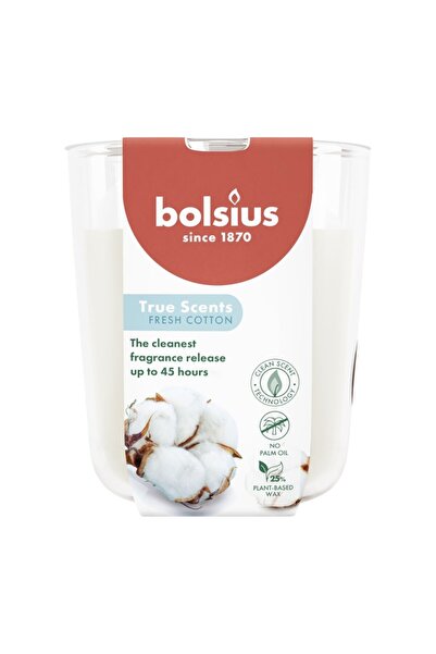 Bolsius Set 2 x Lumanare Parfumata in Pahar, Fresh Cotton, Bolsius, 97 x 85 mm