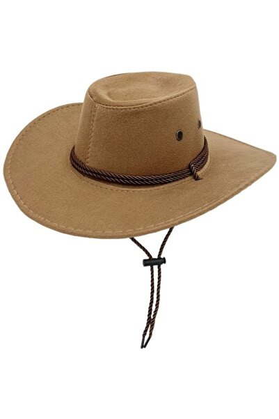 STARSTAR Fisherman cowboy hat brown 56-58cm windproof rainproof.