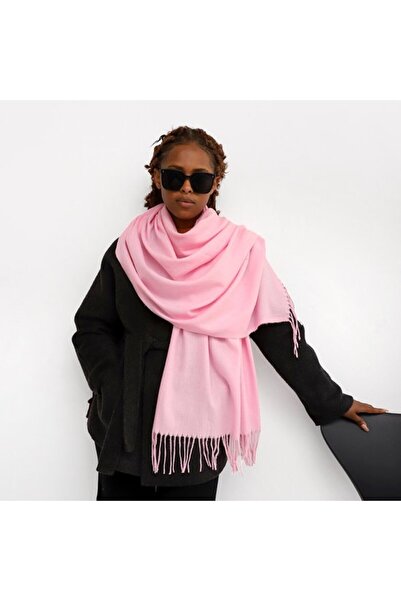 STARSTAR Women's silk scarf 210x70cm royal blue elegant soft winter.