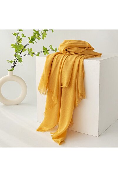 STARSTAR Women's summer scarf wisteria purple 190x100cm mesh beach.