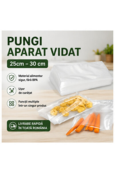 OEM Pungi pentru Aparat de Vidat Alimente, 25-30 cm