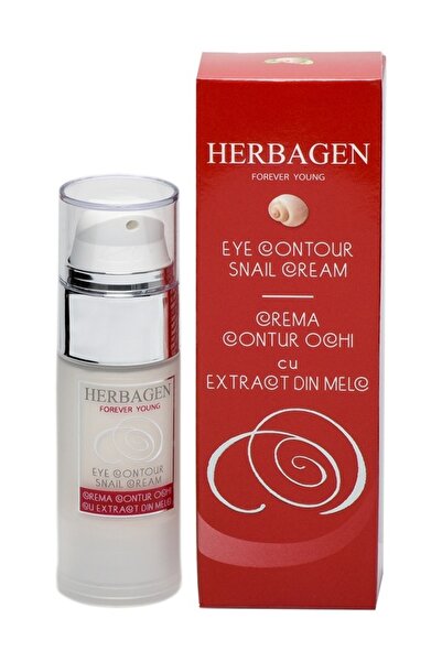 Herbagen Crema contur ochi cu extract din melc, 30g