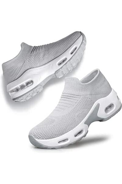 GENERAL YHOON Women's Walking Shoes Slip-on - Sock Sneakers Ladies Nursing Wo...