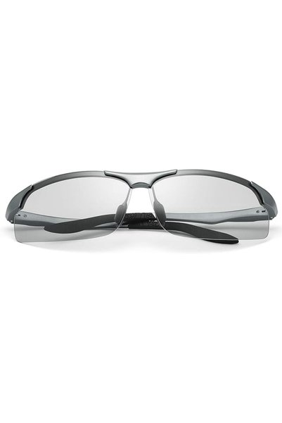 MIRYEA Photochromic Polarized Sunglasses for Men Women Day and Night UV Prote...