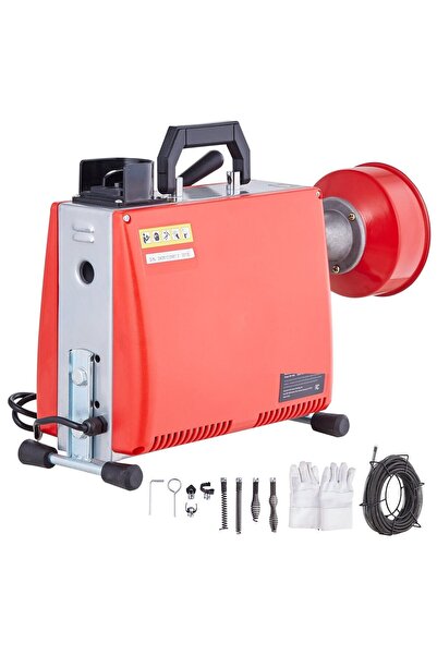 OMS Sarpe pentru desfundat tevi, Electric, Profesional, 7 x capete taiere, 25...