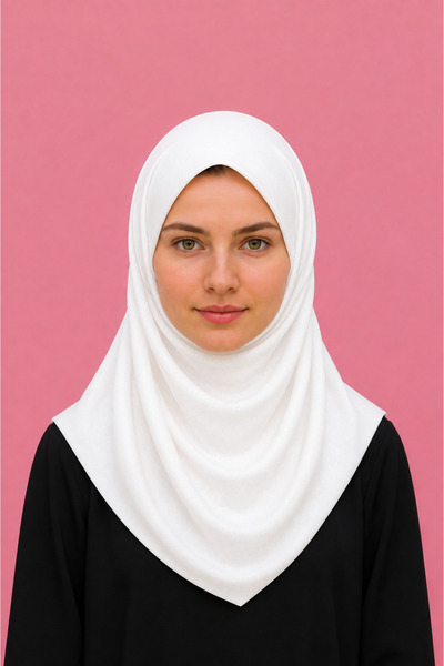 Linda Hijab Elegant Floral Printed Hijab for Girls & Women – Dark Grey Modest...