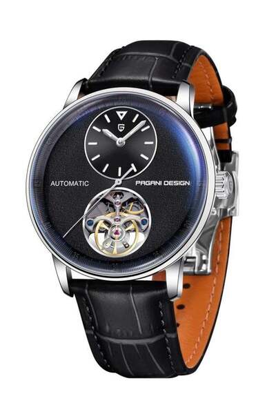 Pagani design Automatic Mens Watches with Balance Wheel Mechanical Wrist Watc...