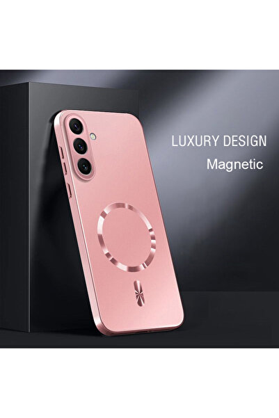 Choice47 Galaxy A56 5G Pink AG Magnetic Matte Silicone Case For A14 A15 A16 A...