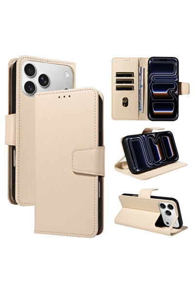Choice Galaxy S22 Ultra 5G beige Leather Phone Case for S25 S24 S23 S22 S21 S...