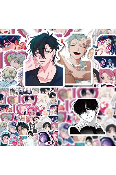 Choice 52Pcs 52Pcs Alien Stage Stickers Cartoon Anime Graffiti Stickers Water...