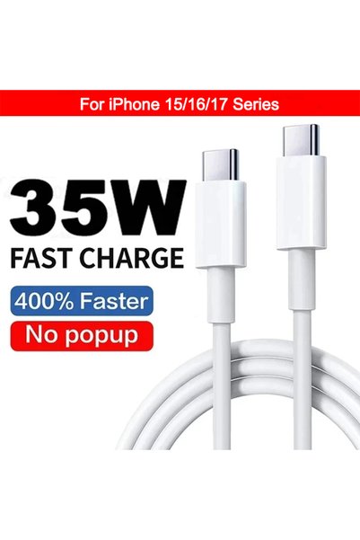 Choice9 كابل Type-C إلى C بطول 1 متر، شاحن سريع أصلي بقوة 35 واط، كابل بيانات...
