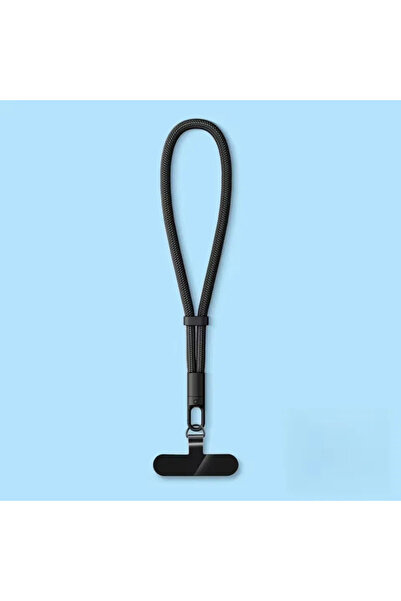Choice Black Universal Adjustable Mobile Phone Lanyard Short Wrist Strap with...
