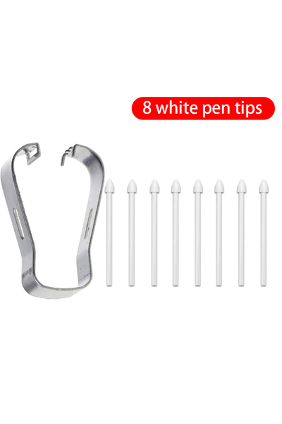 Choice white 8 Piece Replacement Pen Tips Nib With Tweezer For S26 Ultra Pen ...