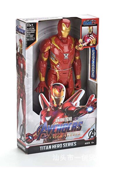 AVENGERS Titan Hero Series Iron Man Action Figure, 12-Inch, Toys for Kids Age...