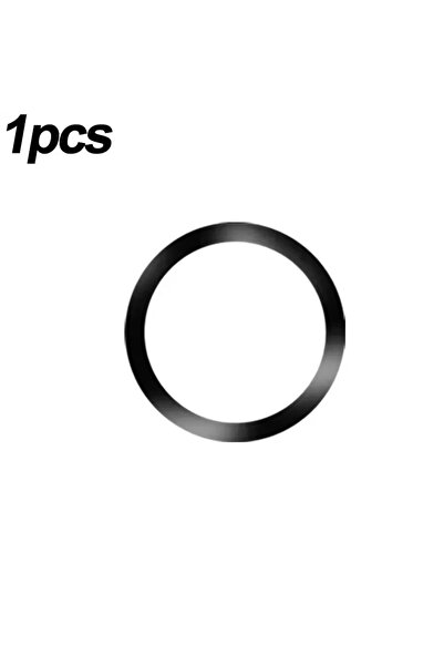 Choice11 Black-A 1Pcs Stainless Steel Universal Magnetic Metal Plate Ring For...