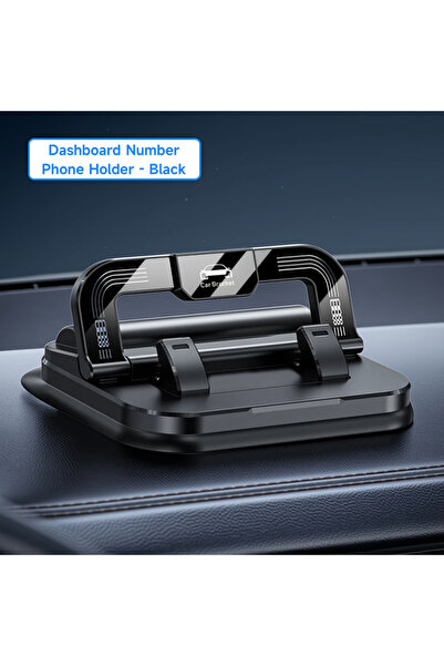 Choice Black Universal Car Phone Mount 360° Rotatable Car Phone Holder with N...