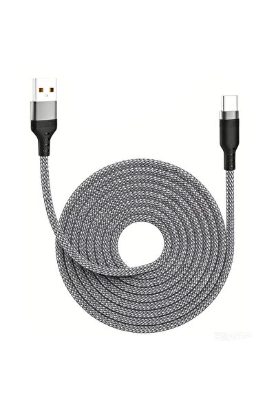 Choice5 3m Grey NNBILI USB Type C 3m/5m/8m Fast Charge Extend Cable USB Andro...