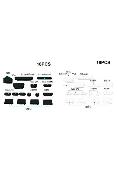 Choice8 2set-mix 1/2set Anti-Dust Plug Notebook Dustproof Stopper Laptop Univ...