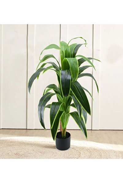 DRAMA HOME Artificial tree green/black 120cm